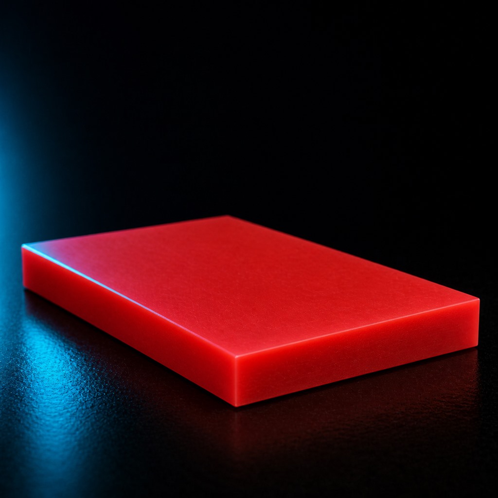 Lámina HDPE Roja